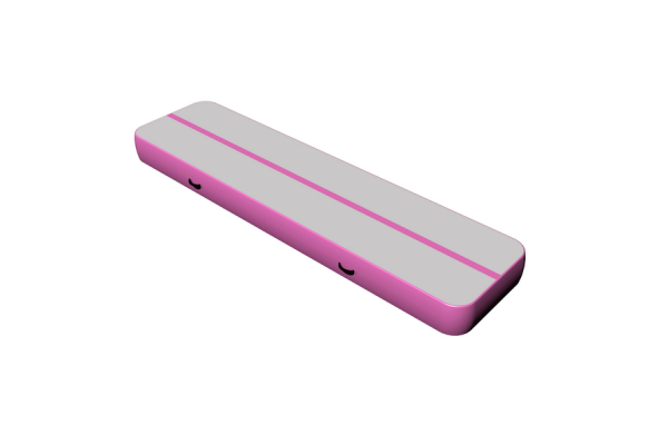 Air Tumbling Track Best Deal Gray Surface Pink Side Gymnastic Mat for Sale Kameymall