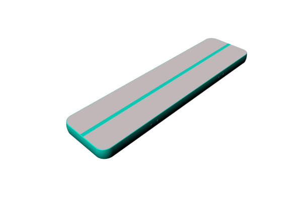 Air Track Gymnastics High Quality Gray Surface Mint Side Inflatable Gym Mat Kameymall