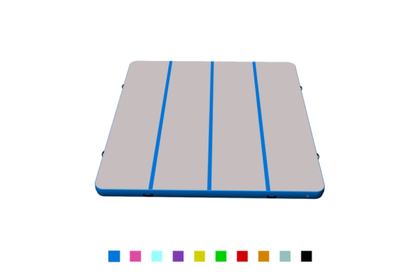 Air Track Tumbling Gray Surface Colorful Side Best Air Track for Sale Mat Kameymall