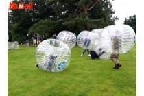 Zorbing Ball Soccer In Bubble Suits Giant Clear Plastic Ball Transparent Tear Resistant

