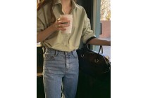 Spring Summer Style Women's Blouses Chiffon Shirts Lady Casual Short Kameymall