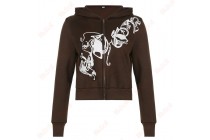 New Style Graffiti Print Hoodie Street Casual Versatile Great Hoodies Kameymall