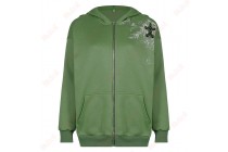 Loose And Slim Coat Zipper Pocket Premium Leisure Hoodies With Velvet Kameymall