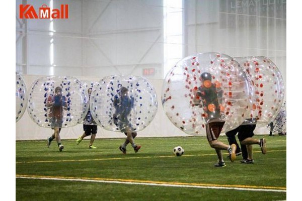 Hofstra Bubble Soccer Giant Ball For Humans Red Dot Cheap Human Knocker Ball



