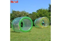 Zorb Ball PVC Green Yellow Clear Human Bubble Ball Inflatable Zorbing Roller Kameymall 