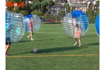 Zorbing Ball Play Bubble Soccer Half Transparent Giant Ball To Roll In Factory Price

