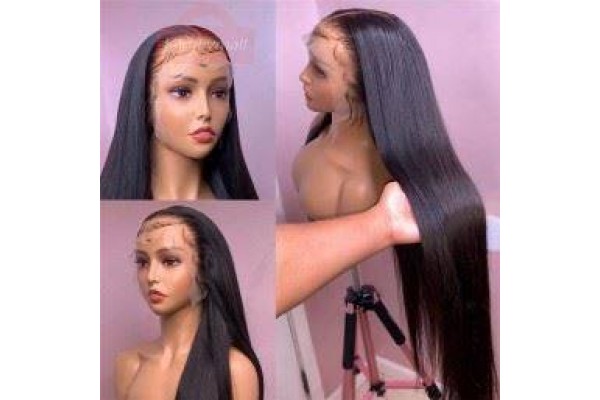Lace Wig Cheap Real Hair Extensions 13x4 Straight 100% Human Hair Kameymall