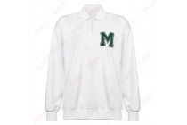 New College Style Essential Sweatshirt Letter Embroidery Lounge Sweatshirts Kameymall
