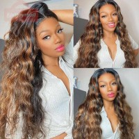 Blonde Wig Best Quality Hair Extensions Body Wave 13×4 Lace Front Wigs Kameymall