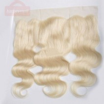 Blonde Wigs Long Curly Hair Extensions Hair Color Brazilian Body Wave Lace Closure 